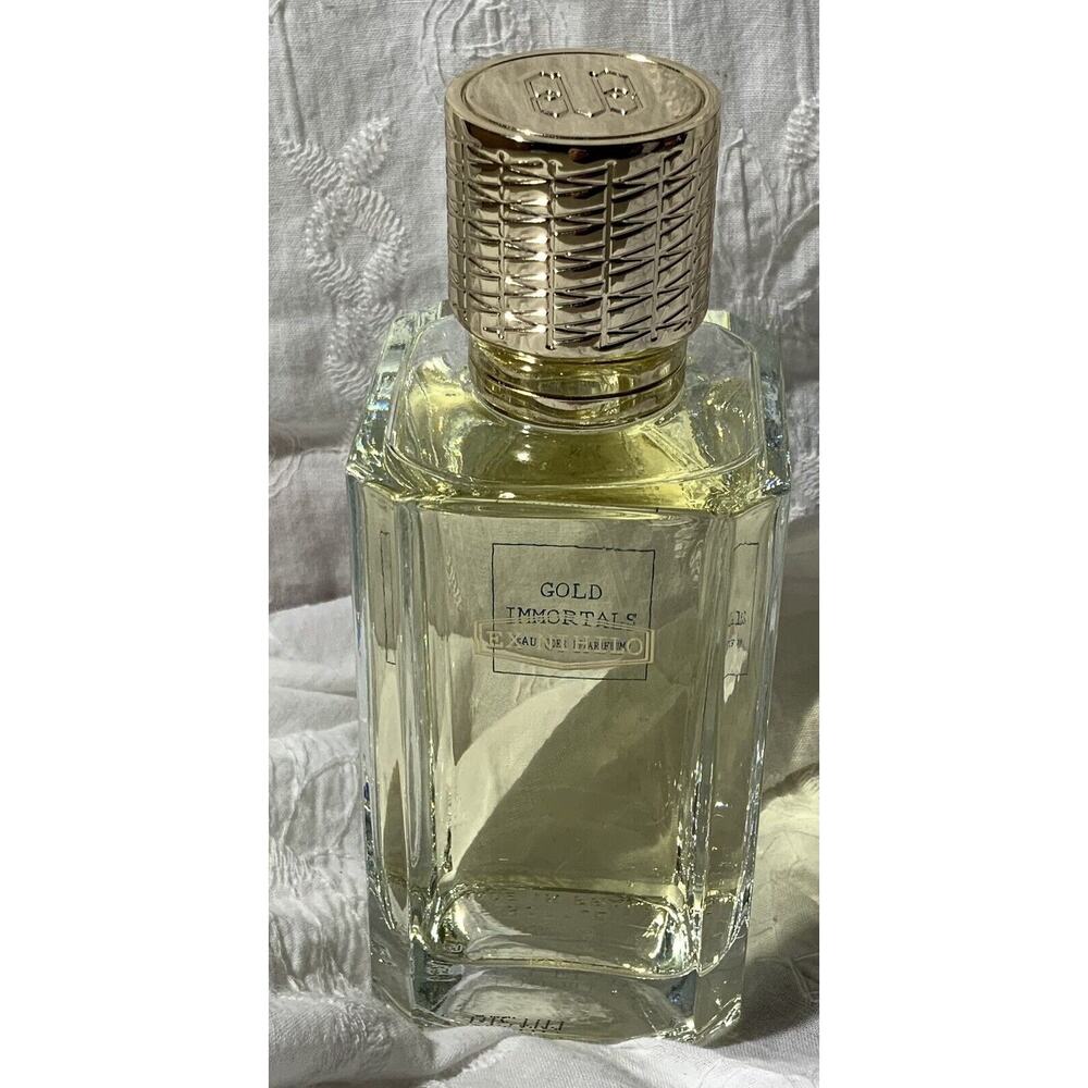 Gold Inmortals Ex Nihilo Eau De Parfum Spray 3.4 oz/100ml, Almost Full Bottle